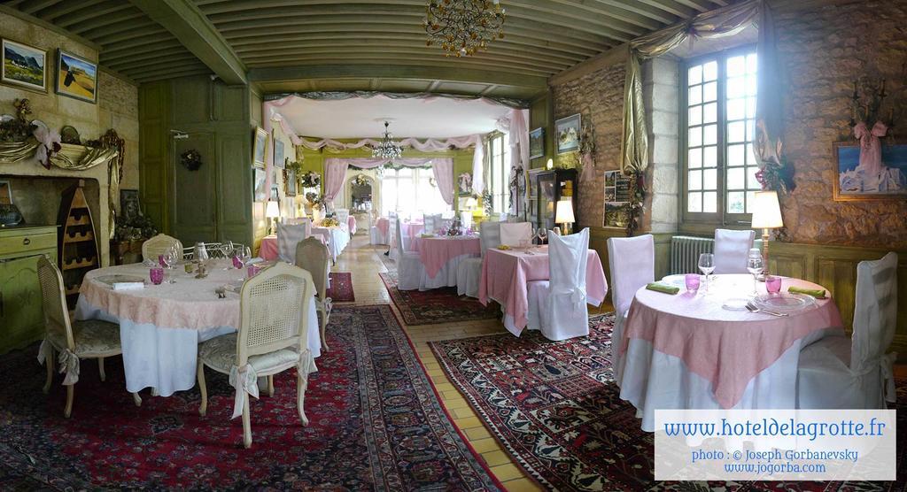 Hotel De La Grotte มงทิญญัก ภายนอก รูปภาพ