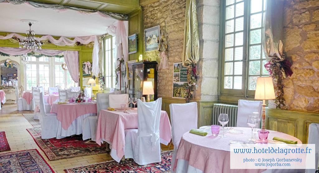 Hotel De La Grotte มงทิญญัก ภายนอก รูปภาพ